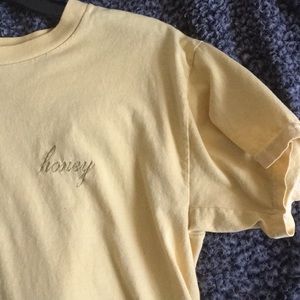 brandy melville honey tee :)